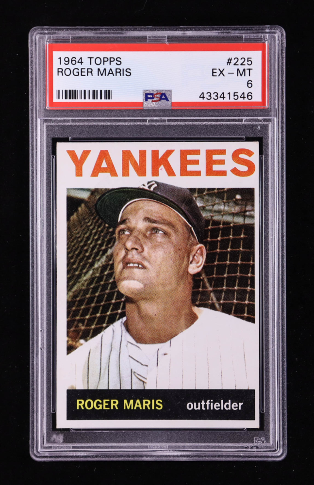 Roger Maris 1964 Topps #225 (PSA 6)