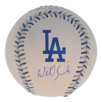 Will Smith Signed OML Dodgers Logo Baseball (MLB & Fanatics) at PristineAuction.com