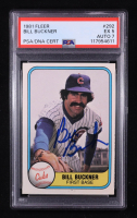 Bill Buckner Signed 1981 Fleer #292 (PSA 5) at PristineAuction.com