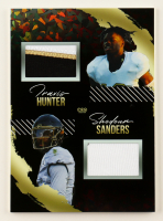 Travis Hunter & Shedeur Sanders 2023 TruCreator Jumbo Cracked Ice Materials #DJC-THSS at PristineAuction.com