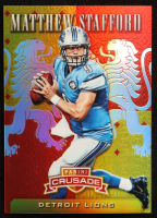 Matthew Stafford 2015 Rookies and Stars Longevity Crusade Red #40 #79/99 RC at PristineAuction.com