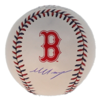 Marcelo Mayer Signed OML Red Sox Logo Baseball (MLB & Fanatics) at PristineAuction.com