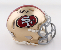 Frank Gore Signed 49ers Speed Mini Helmet (Beckett) at PristineAuction.com