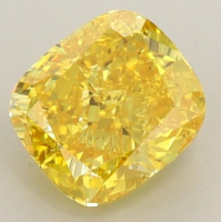 1.11 Carats Lab Grown FANCY VIVID YELLOW Diamond Loose VS2 | (IGI Cert) at PristineAuction.com