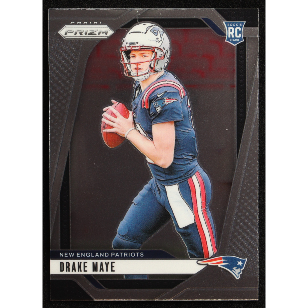 Drake Maye 2024 Panini Prizm #329 RC at PristineAuction.com