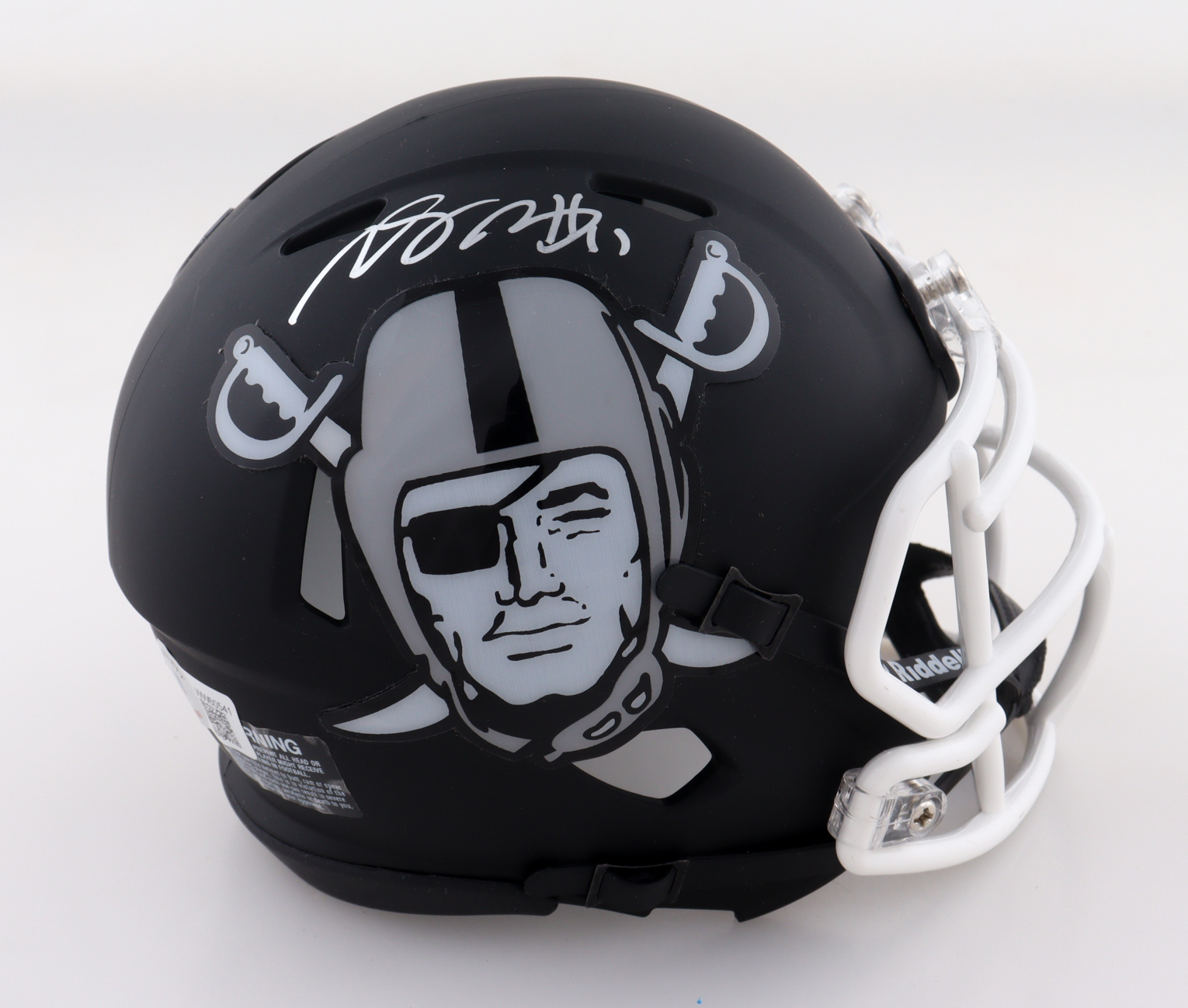 Davante Adams Signed Raiders Speed Mini Helmet (Beckett) at PristineAuction.com Davante Adams Signed Raiders Speed Mini Helmet (Beckett) at PristineAuction.com