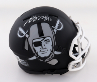 Davante Adams Signed Raiders Speed Mini Helmet (Beckett) at PristineAuction.com