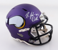 Joshua Dobbs Signed Vikings Matte Alternate Speed Mini Helmet (JSA) at PristineAuction.com