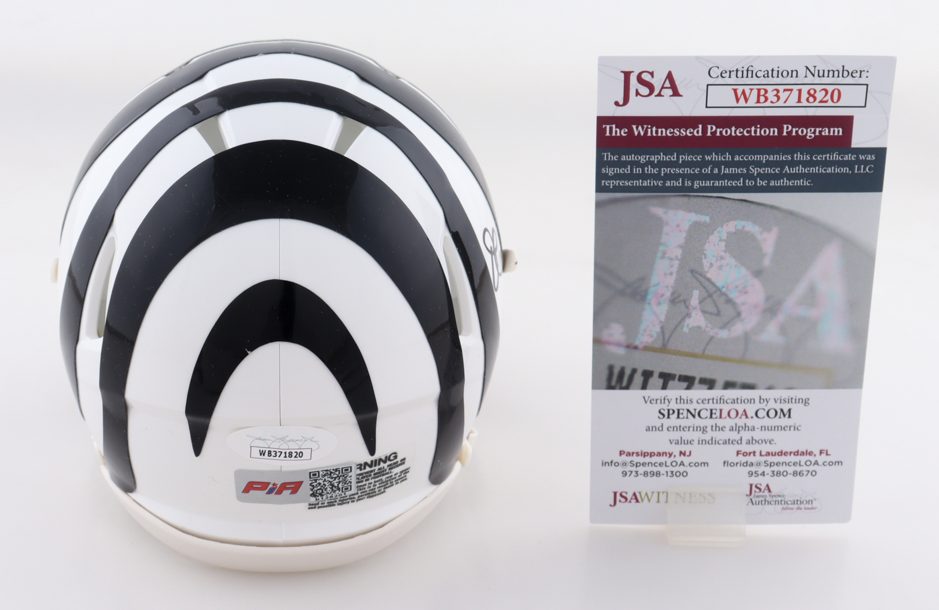 Ja'Marr Chase Signed Bengals Alternate Speed Mini Helmet (JSA) at PristineAuction.com Ja'Marr Chase Signed Bengals Alternate Speed Mini Helmet (JSA) at PristineAuction.com