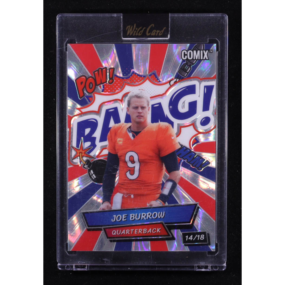 Joe Burrow 2025 Wild Card Comix #ACBRB-JB #14/18 at PristineAuction.com