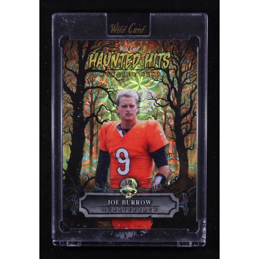 Joe Burrow 2025 Wild Card Haunted Hits Monster Hunt #HHW-JB #1/2 at PristineAuction.com