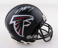Michael Vick Signed Falcons Speed Mini Helmet (JSA) at PristineAuction.com