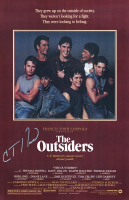 C. Thomas Howell Signed "The Outsiders" 11x17 Movie Poster (Schwartz) at PristineAuction.com