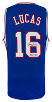 Jerry Lucas Signed Jersey Inscribed "HOF 1980" (Schwartz) at PristineAuction.com