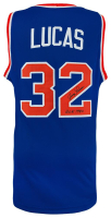 Jerry Lucas Signed Jersey Inscribed "HOF 1980" (Schwartz) at PristineAuction.com