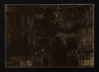 Darth Vader "Star Wars" 1995 Score Board 23KT Gold Card #2024/10000 at PristineAuction.com