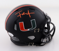 Frank Gore Signed Miami Hurricanes Speed Mini Helmet (JSA) at PristineAuction.com
