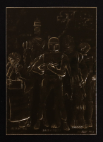Bounty Hunters "Star Wars" 1996 Score Board 23KT Gold Card #1356/10000 at PristineAuction.com