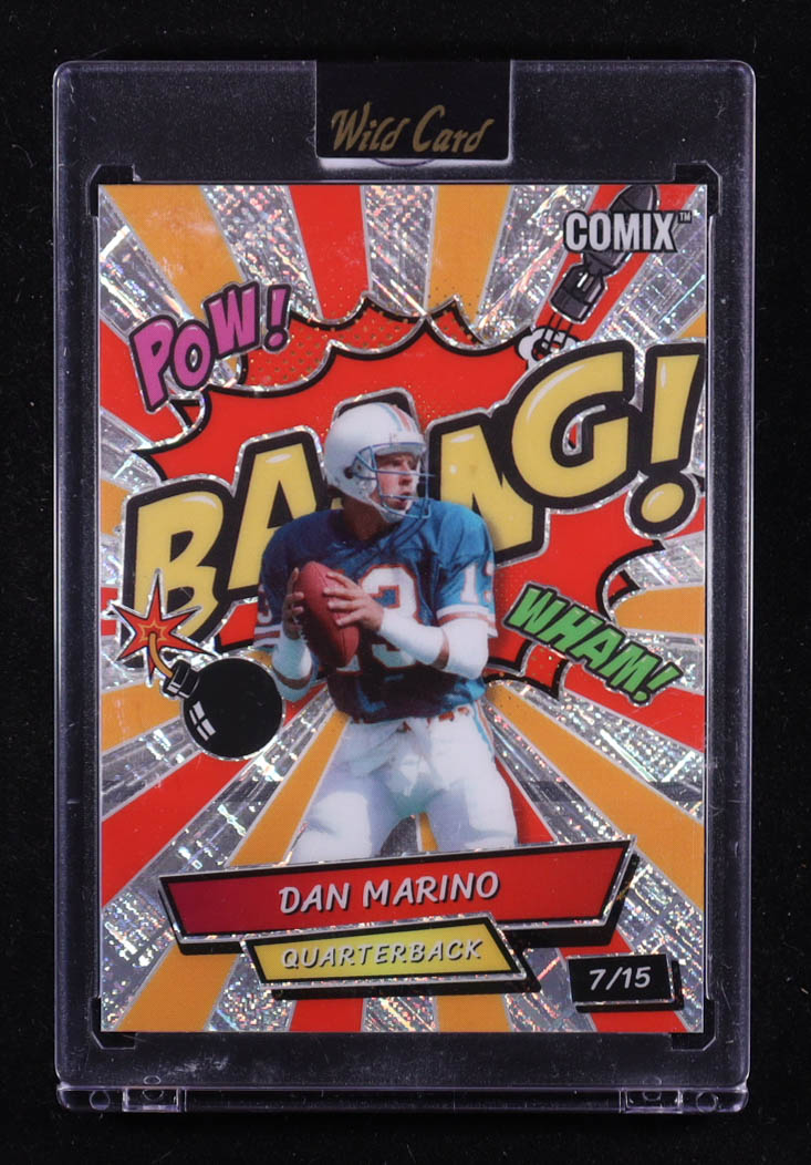 Dan Marino 2025 Wild Card Comix #ACBRD-DM #7/15 at PristineAuction.com Dan Marino 2025 Wild Card Comix #ACBRD-DM #7/15 at PristineAuction.com
