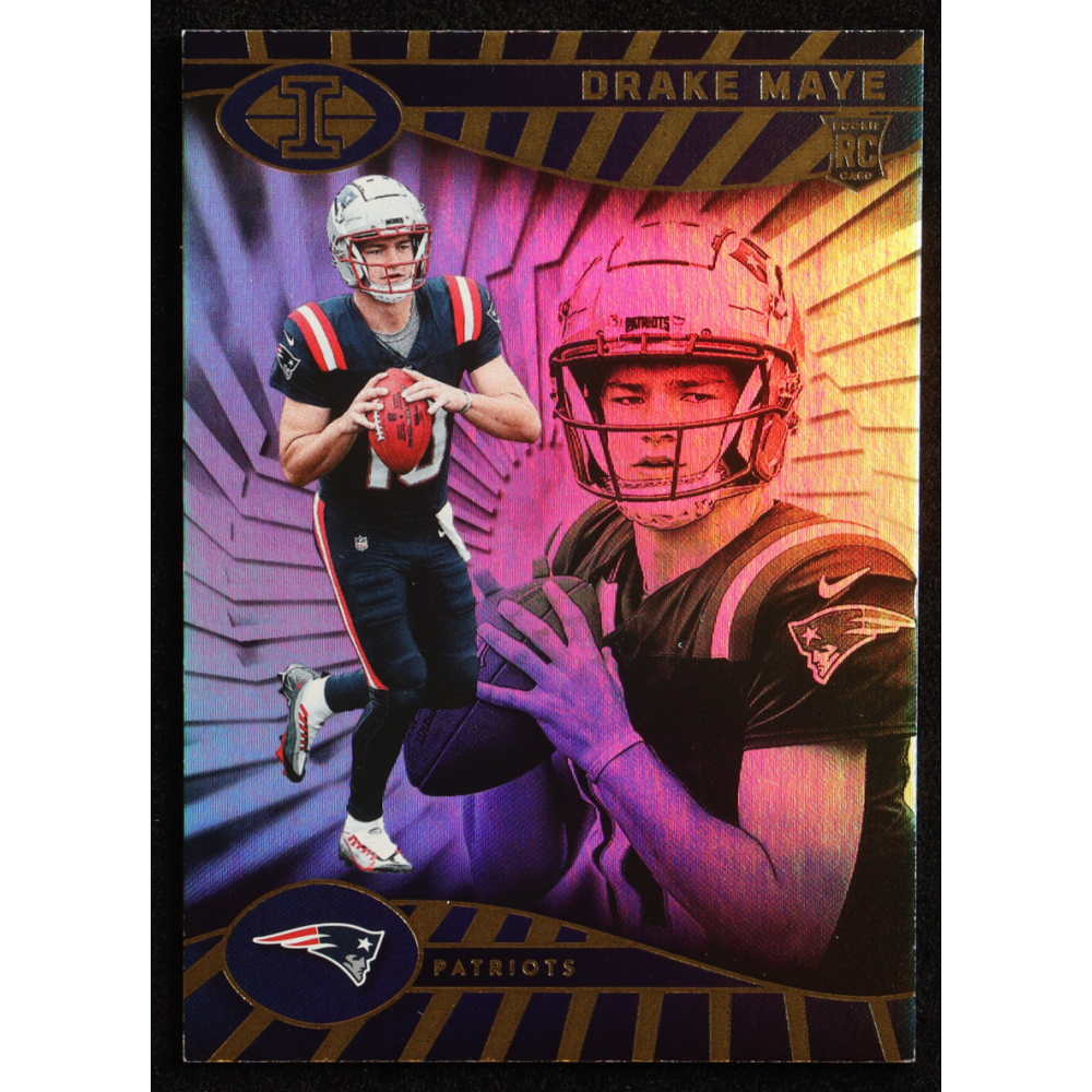 Drake Maye 2024 Panini Illusions #59 RC at PristineAuction.com