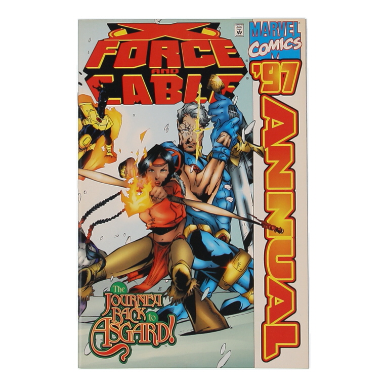 1997 "X-Force and Cable '97" Issue #1 Marvel Comic Book at PristineAuction.com 1997 "X-Force and Cable '97" Issue #1 Marvel Comic Book at PristineAuction.com