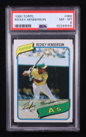 Rickey Henderson 1980 Topps #482 RC (PSA 8) at PristineAuction.com