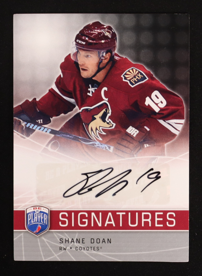 Shane Doan 2008-09 Be A Player Signatures #SSD at PristineAuction.com Shane Doan 2008-09 Be A Player Signatures #SSD at PristineAuction.com