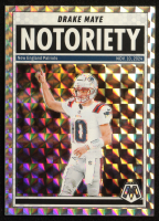 Drake Maye 2025 Panini Mosaic Notoriety Mosaic #3 at PristineAuction.com