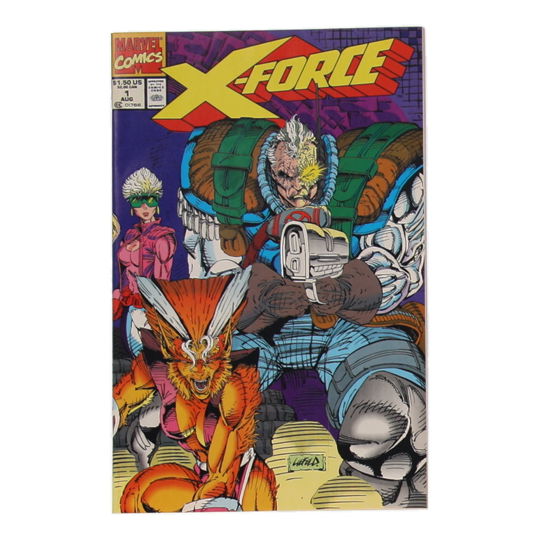 1991 "X-Force" Issue #1 Marvel Comic Book at PristineAuction.com 1991 "X-Force" Issue #1 Marvel Comic Book at PristineAuction.com