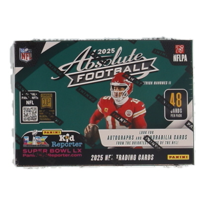 2025 Panini Absolute Football Blaster Box with (6) Packs at PristineAuction.com 2025 Panini Absolute Football Blaster Box with (6) Packs at PristineAuction.com