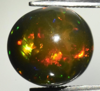 4.98 Carats Natural Black Opal Loose at PristineAuction.com