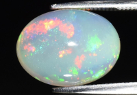 3.41 Carats Natural White Opal Loose at PristineAuction.com