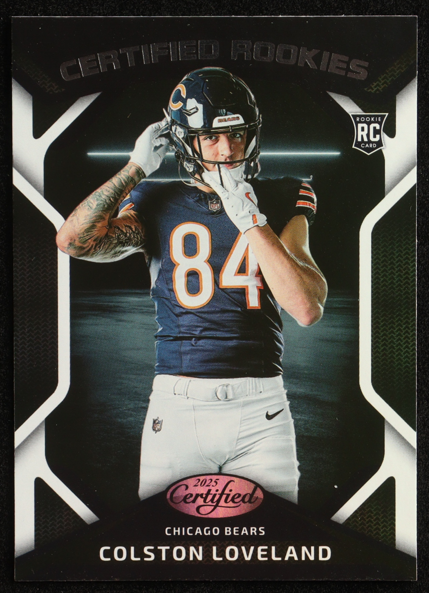 Colston Loveland 2025 Certified Certified Rookies #4 RC at PristineAuction.com Colston Loveland 2025 Certified Certified Rookies #4 RC at PristineAuction.com