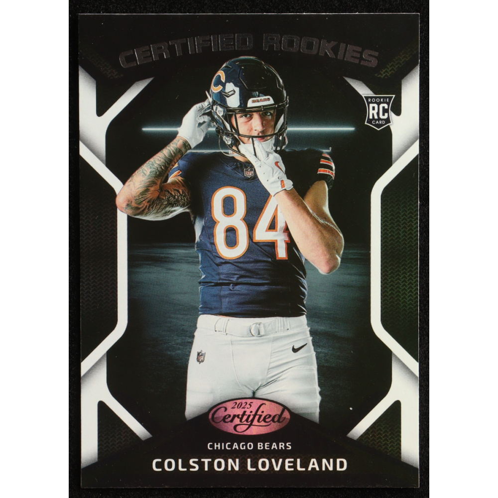 Colston Loveland 2025 Certified Certified Rookies #4 RC at PristineAuction.com
