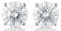 2.16 Carats Lab Grown Diamond Stud Earrings  E, VVS2 | $3,600 Estimated Retail Value (UGL & IGI Certs) | Brand New at PristineAuction.com