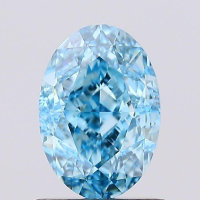 1.10 Carats Lab Grown BLUE Diamond Loose VS1 | (IGI Cert) at PristineAuction.com