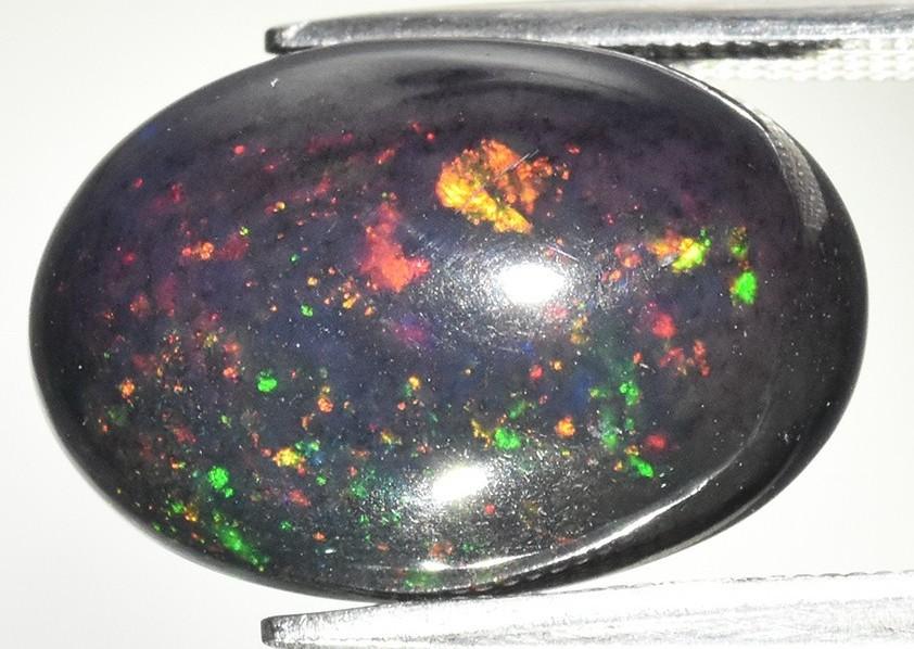 6.46 Carats Natural Black Opal Loose at PristineAuction.com 6.46 Carats Natural Black Opal Loose at PristineAuction.com
