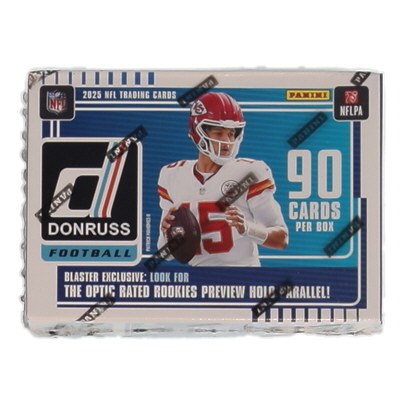 2025 Donruss Football Blaster Box with (6) Packs at PristineAuction.com 2025 Donruss Football Blaster Box with (6) Packs at PristineAuction.com
