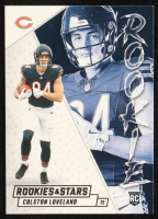 Colston Loveland 2025 Rookies and Stars Rookie Exclusive #5 RC at PristineAuction.com