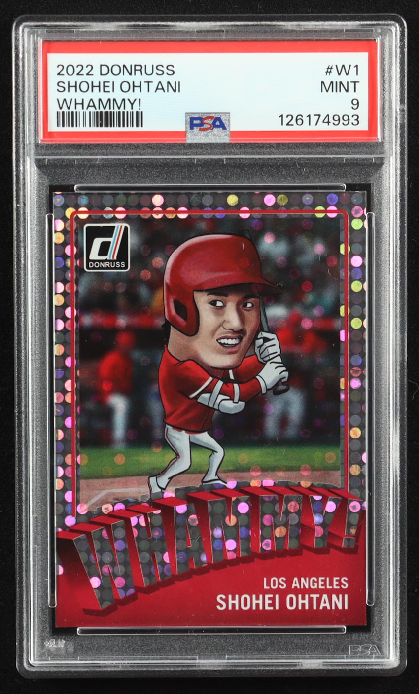 Shohei Ohtani 2022 Donruss Whammy #1 (PSA 9) at PristineAuction.com Shohei Ohtani 2022 Donruss Whammy #1 (PSA 9) at PristineAuction.com