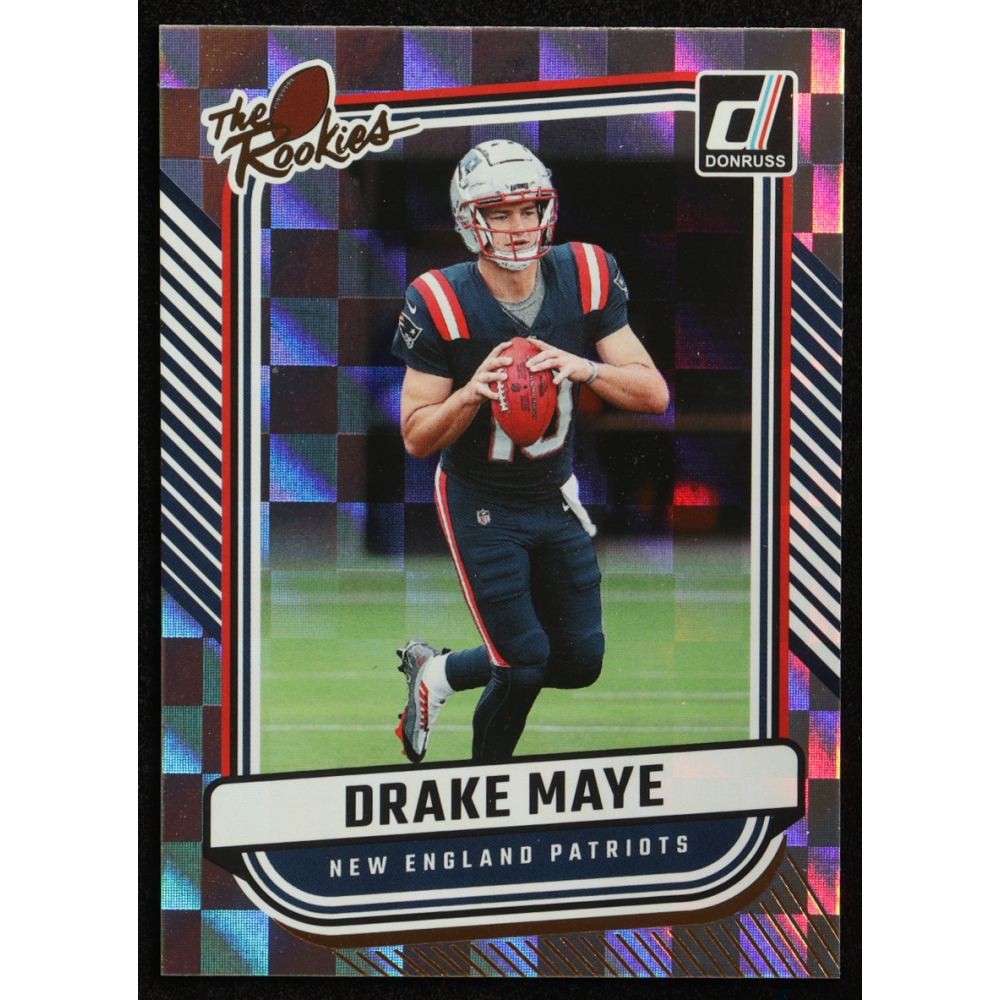 Drake Maye 2024 Donruss The Rookies #39 RC at PristineAuction.com