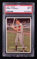 Bobby Thomson 1957 Topps #262 (PSA 7) at PristineAuction.com
