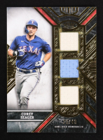 Corey Seager 2025 Topps Tier One Triple Relics #T1TRCS #20/49 at PristineAuction.com