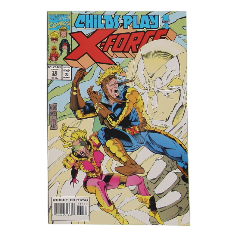1994 "X-Force" Issue #32 Marvel Comic Book at PristineAuction.com 1994 "X-Force" Issue #32 Marvel Comic Book at PristineAuction.com