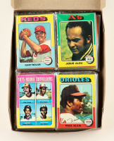 1975 Topps Baseball Cello Fun Pack Vending Box with (20) Packs at PristineAuction.com