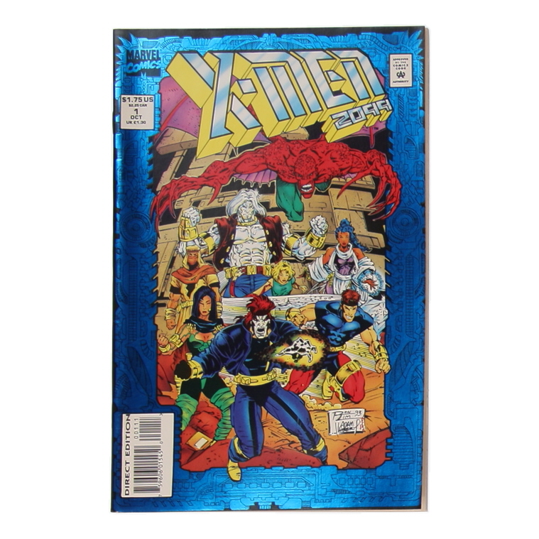 1993 "X-Men 2099" Issue #1 Marvel Comic Book at PristineAuction.com 1993 "X-Men 2099" Issue #1 Marvel Comic Book at PristineAuction.com