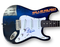 Billie Eilish Signed Custom "Hit Me Hard and Soft" Stratocaster Guitar (PSA) at PristineAuction.com