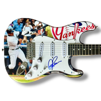 Alex Rodriguez Signed Yankees Custom Stratocaster Guitar (Beckett) at PristineAuction.com