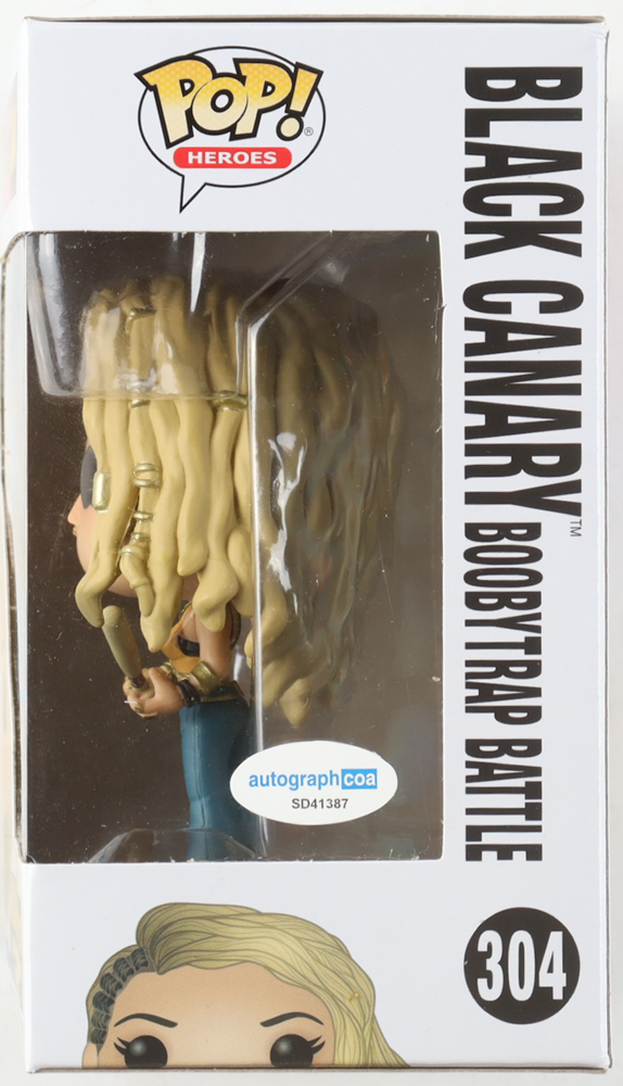 Jurnee Smollett Signed "Birds Of Prey" #304 Black Canary Boobytrap Battle Funko Pop! Vinyl Figure (ACOA) at PristineAuction.com Jurnee Smollett Signed "Birds Of Prey" #304 Black Canary Boobytrap Battle Funko Pop! Vinyl Figure (ACOA) at PristineAuction.com