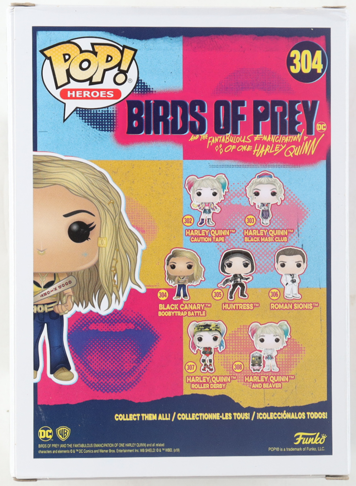 Jurnee Smollett Signed "Birds Of Prey" #304 Black Canary Boobytrap Battle Funko Pop! Vinyl Figure (ACOA) at PristineAuction.com Jurnee Smollett Signed "Birds Of Prey" #304 Black Canary Boobytrap Battle Funko Pop! Vinyl Figure (ACOA) at PristineAuction.com